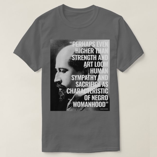 Camiseta WEB Du Bois (Diseño del anverso)