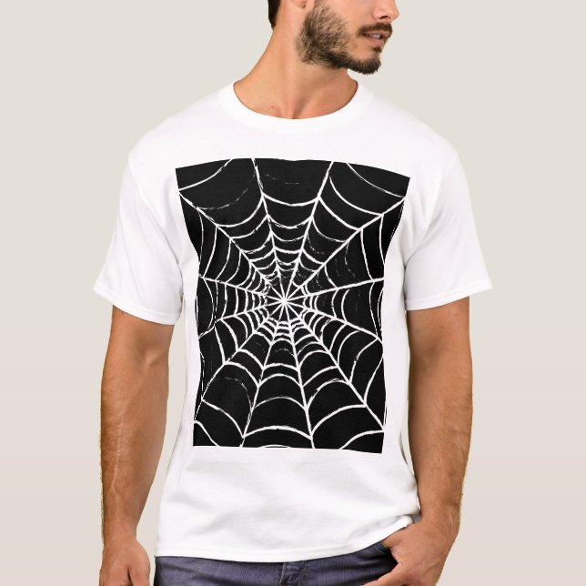 Camiseta Web oscura (Anverso)