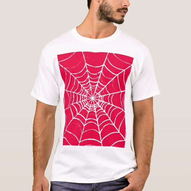 Camiseta Web rosa (Anverso)