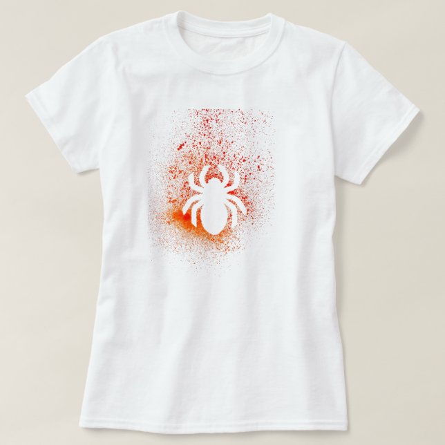 Camiseta Web silenciosa (Diseño del anverso)