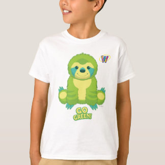 Camiseta Webkinz va modelo verde