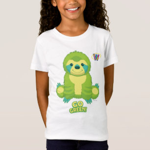Camiseta Webkinz va modelo verde