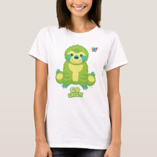 Camiseta Webkinz va modelo verde