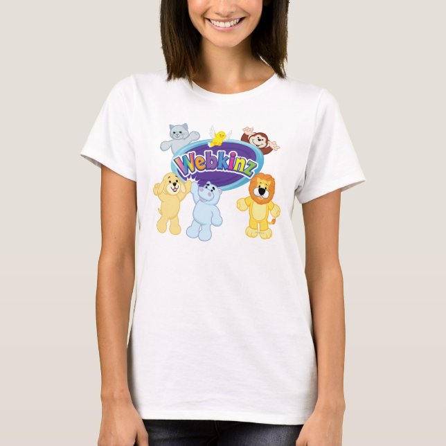 Camiseta Webkinz: Venido adentro y juego (Anverso)