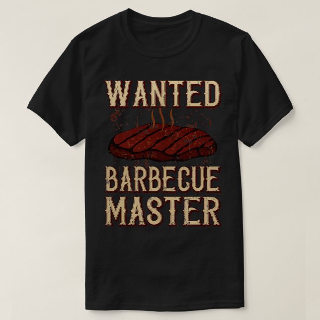 Camiseta Wed BBQ Master (Diseño del anverso)