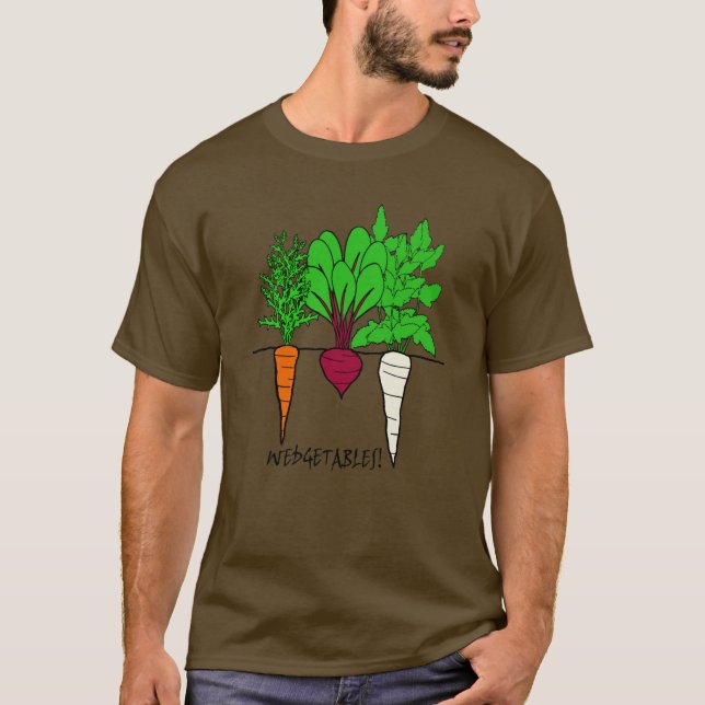 Camiseta ¡Wedgetables! (Anverso)