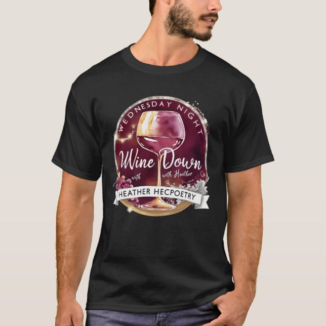 Camiseta Wednesday Night Wine Down boy (Anverso)