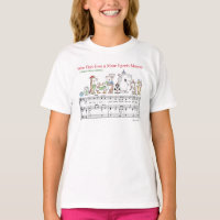 WEE FISH EWE A MARE EGRES MOOSE Sandra Boynton T-