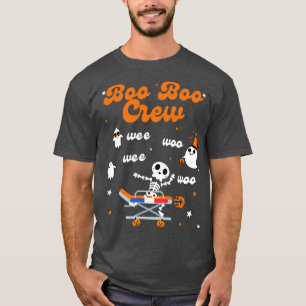 Camiseta Wee Wee Woo Boo Boo Crew Funny Halloween