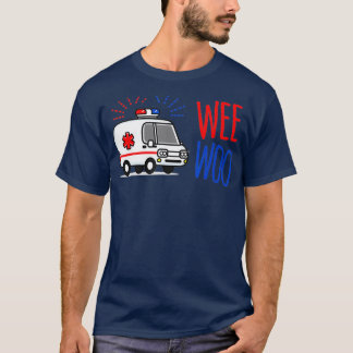 Camiseta WEE WOO AMR. EMT AMR. Paramédic Tee SHIRT para hom
