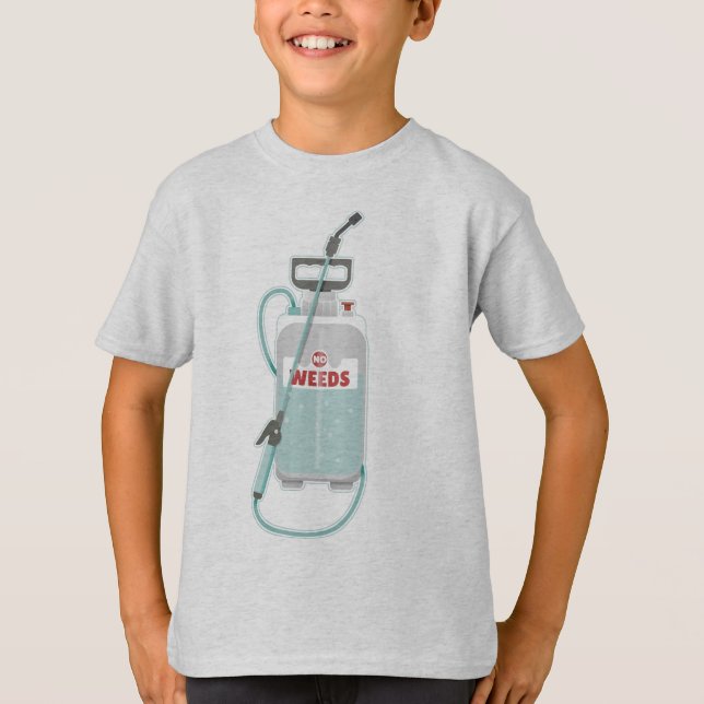 Camiseta weed spray garden maintenance (Anverso)