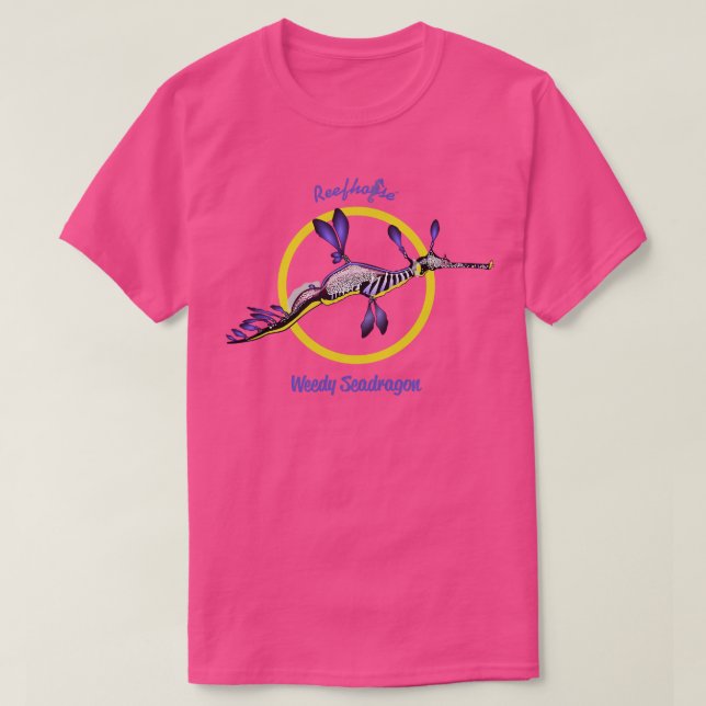 Camiseta Weedy Seadragon (Diseño del anverso)