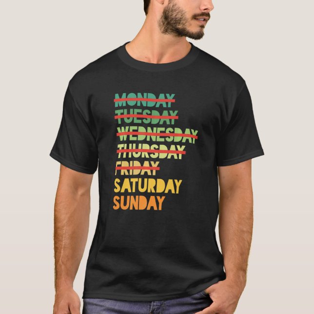 Camiseta Weekends Are The Best Part Of The Week Premium (Anverso)