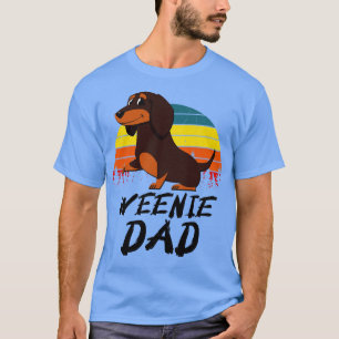 Camiseta Weenie Dad Dachshund Papa Dog Lover
