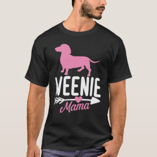 Camiseta Weenie Mama - Dachshund Lover