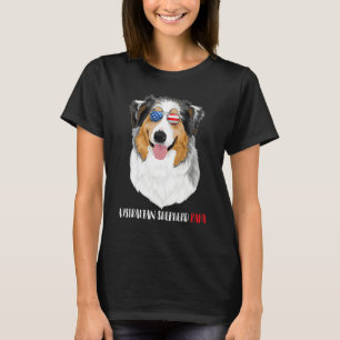 Camiseta Weenie Papa Australian Shepherd Dad Dog