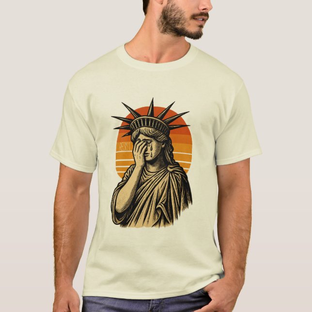 Camiseta Weeping Liberty T-Shirt (Anverso)