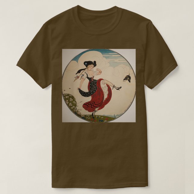 Camiseta Wegener Gerda resistente 18861940 Kick 1915 (Diseño del anverso)