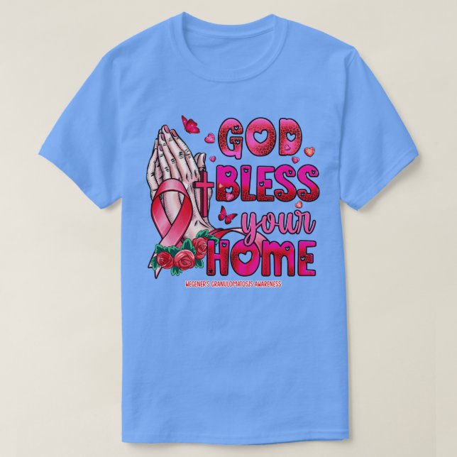 Camiseta Wegeneradores Granulomatosis Sensibilización dios  (Diseño del anverso)