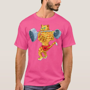Camiseta Weightlifing Barbell Divertido gimnasio Weightlift