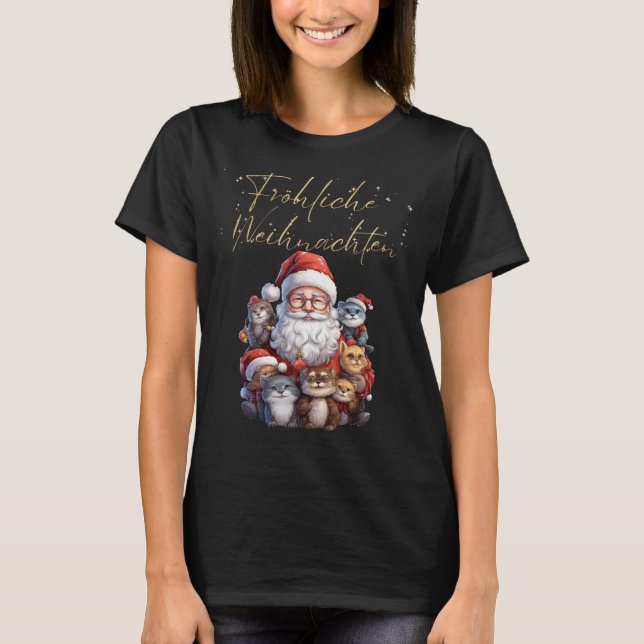 Camiseta Weihnachten mit unseren Liebsten (Anverso)
