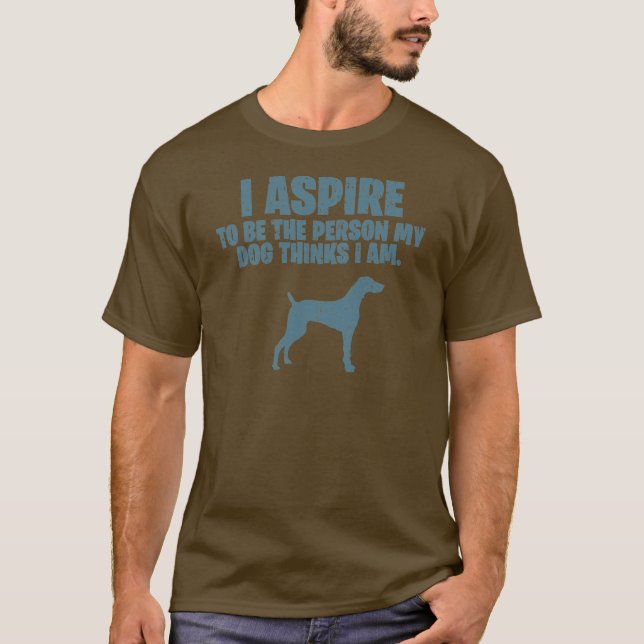 Camiseta Weimaraner (Anverso)