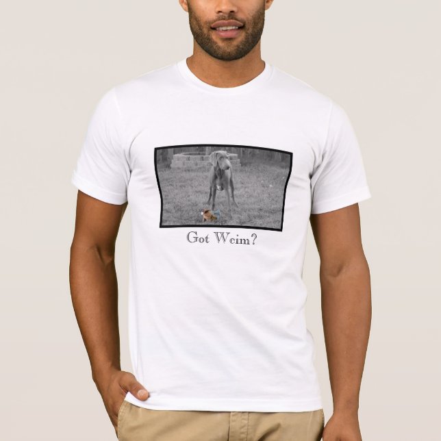 Camiseta Weimaraner (Anverso)