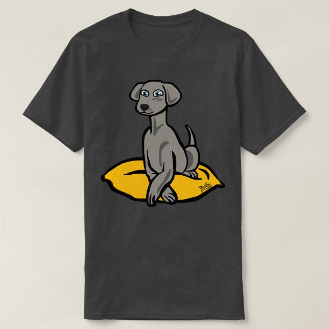 Camiseta Weimaraner (Diseño del anverso)