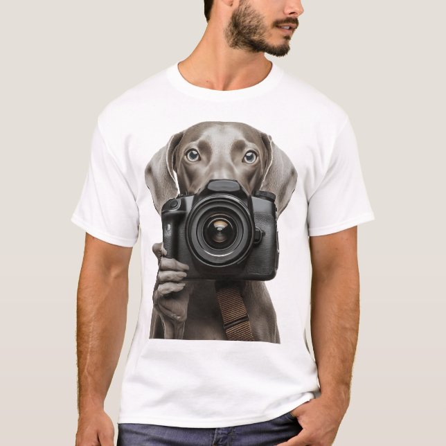 Camiseta Weimaraner  (Anverso)