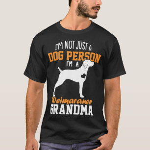 Camiseta Weimaraner Abuela Regalos Weimaraner Perro Lover M