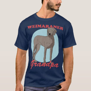 Camiseta Weimaraner Abuelo Dueño de Perro Weimaraner