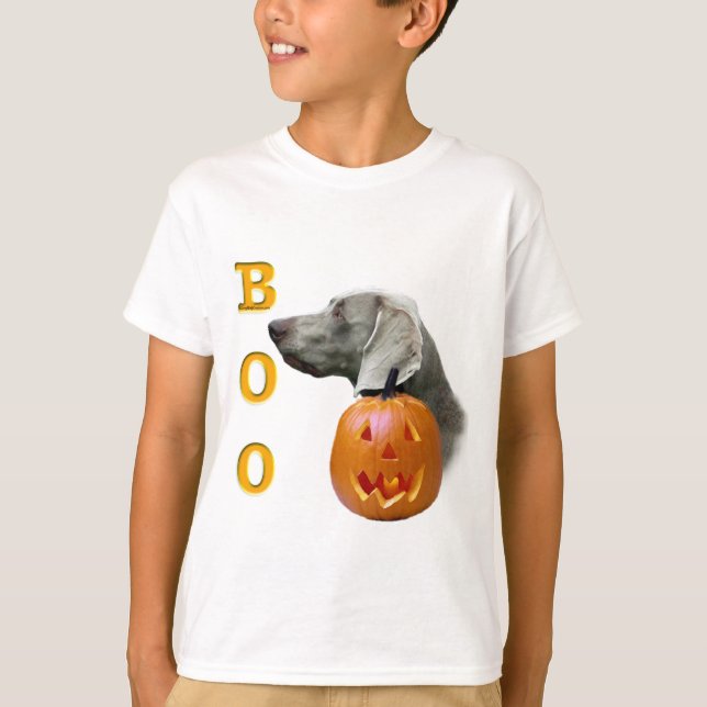 Camiseta Weimaraner Boo (Anverso)