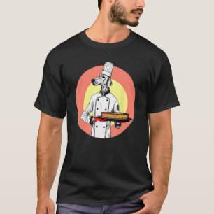 Camiseta Weimaraner Chef Funny Dog Cooking