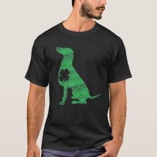 Camiseta Weimaraner Dog Gift St. Patrick's Day Shamrock Clo