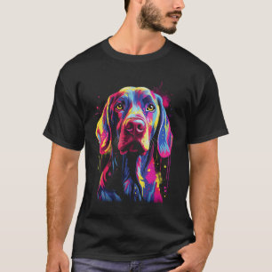 Camiseta Weimaraner Dog Walk Mascota Fan