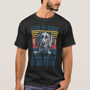 Camiseta Weimaraner Dog Weimaraner Dog Dad Mom Men Mujeres