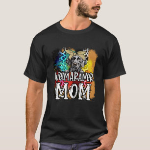 Camiseta Weimaraner Mamá Perro acuarela Día de la Madre