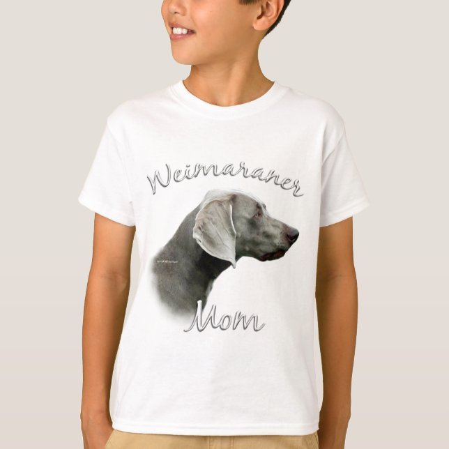 Camiseta Weimaraner Mom 2 (Anverso)