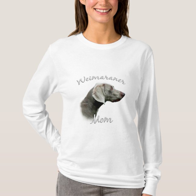 Camiseta Weimaraner Mom 2 (Anverso)