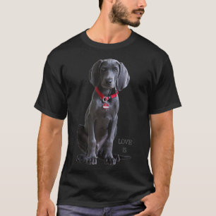 Camiseta Weimaraner para mujeres hombres niños Weimeraner M