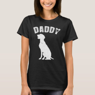 Camiseta Weimeraner Labrador Papi Matando A La Familia T