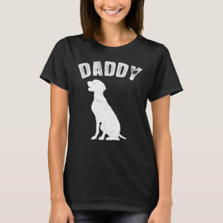 Camiseta Weimeraner Labrador Papi Matando A La Familia T