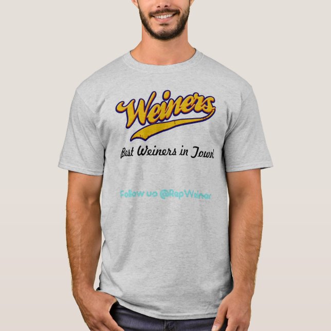 Camiseta Weiners el mejor Weiners en ciudad (Anverso)