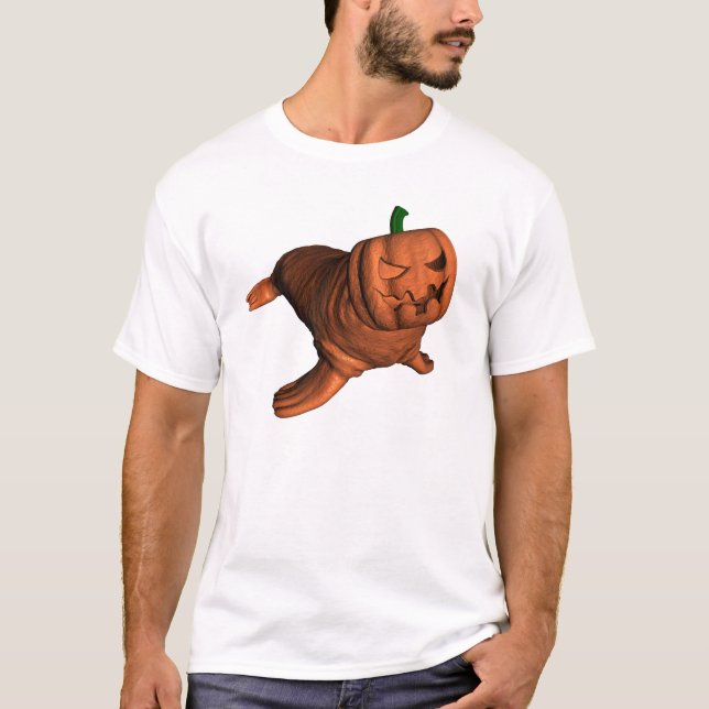 Camiseta Weird Halloween Walrus (Anverso)
