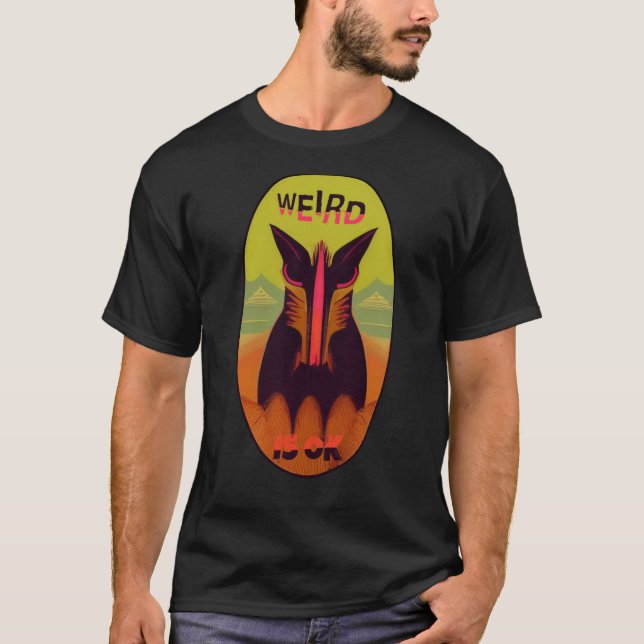 Camiseta Weird is OK 01 (Anverso)