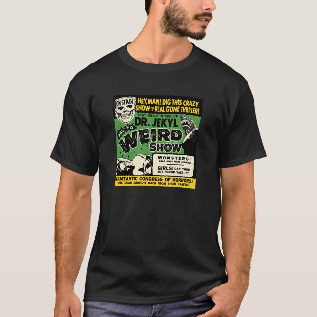 Camiseta Weird Show T-Shirt del Dr. Jekyl (Anverso)