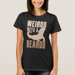Camiseta Weirdo Con Un Dragón Con Cabeza Beardo Lizard Geck