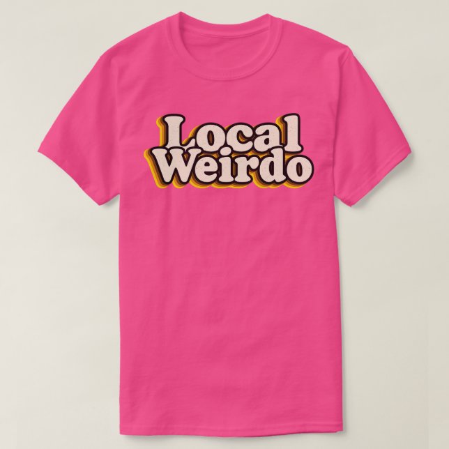 Camiseta Weirdo local (Diseño del anverso)