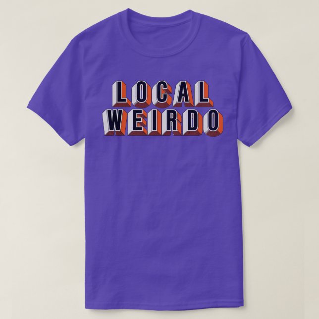 Camiseta Weirdo local 1 (Diseño del anverso)