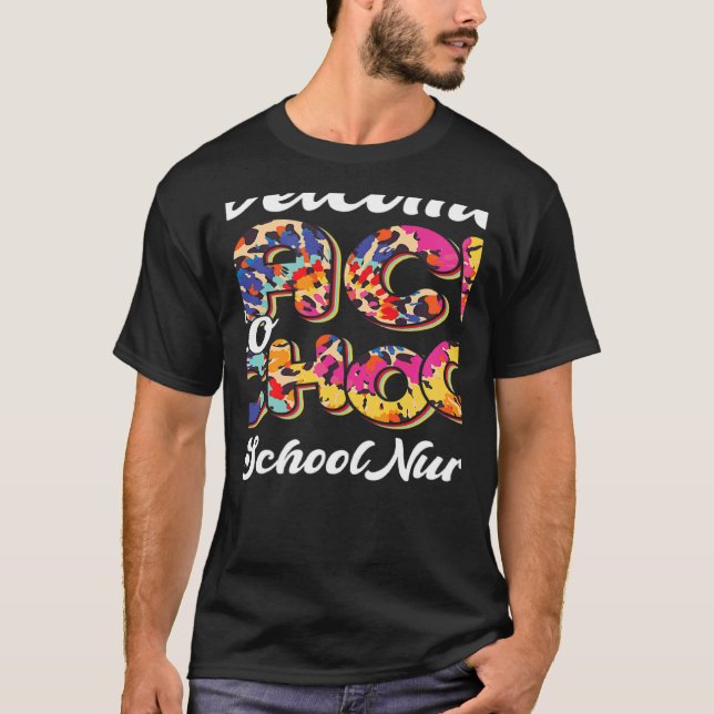Camiseta Welcome Back To School Nurse 1st Day Of School Nur (Anverso)